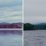 Two images comparing Fujifilm GFX to medium format film.