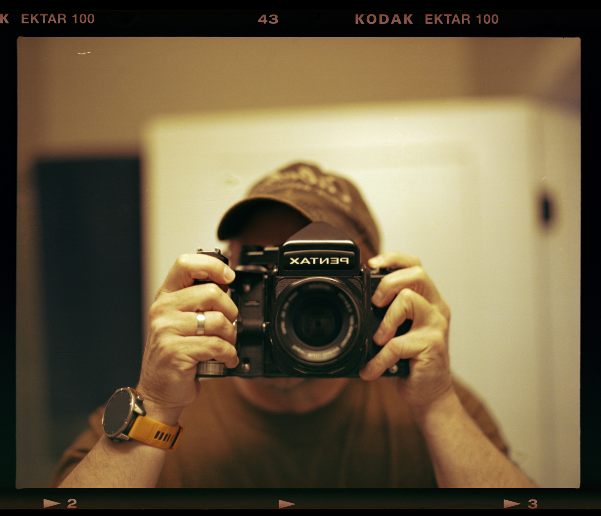 Self Portrait With The Pentax 105mm f2.4 Takumar